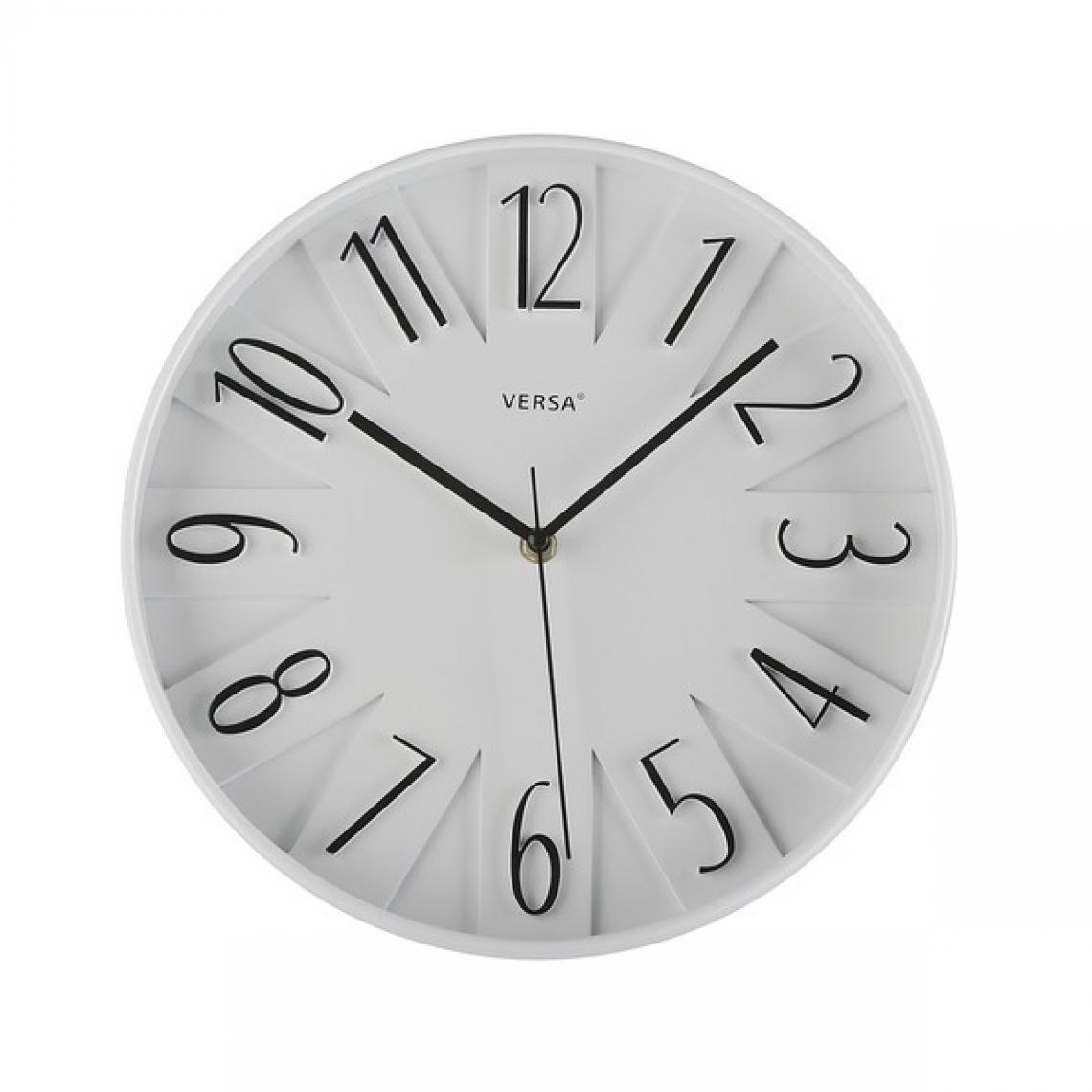 Unknown - Horloge Murale (Ø 30 cm) Plastique (4 x 30 x 30 cm) - Horloges, pendules