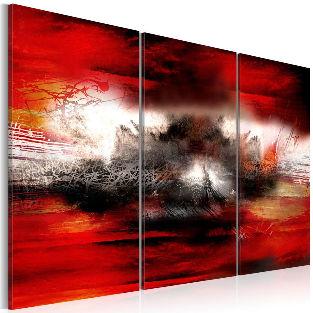 Bimago - Tableau | Incendie | 60x40 | Abstraction | - Tableaux, peintures