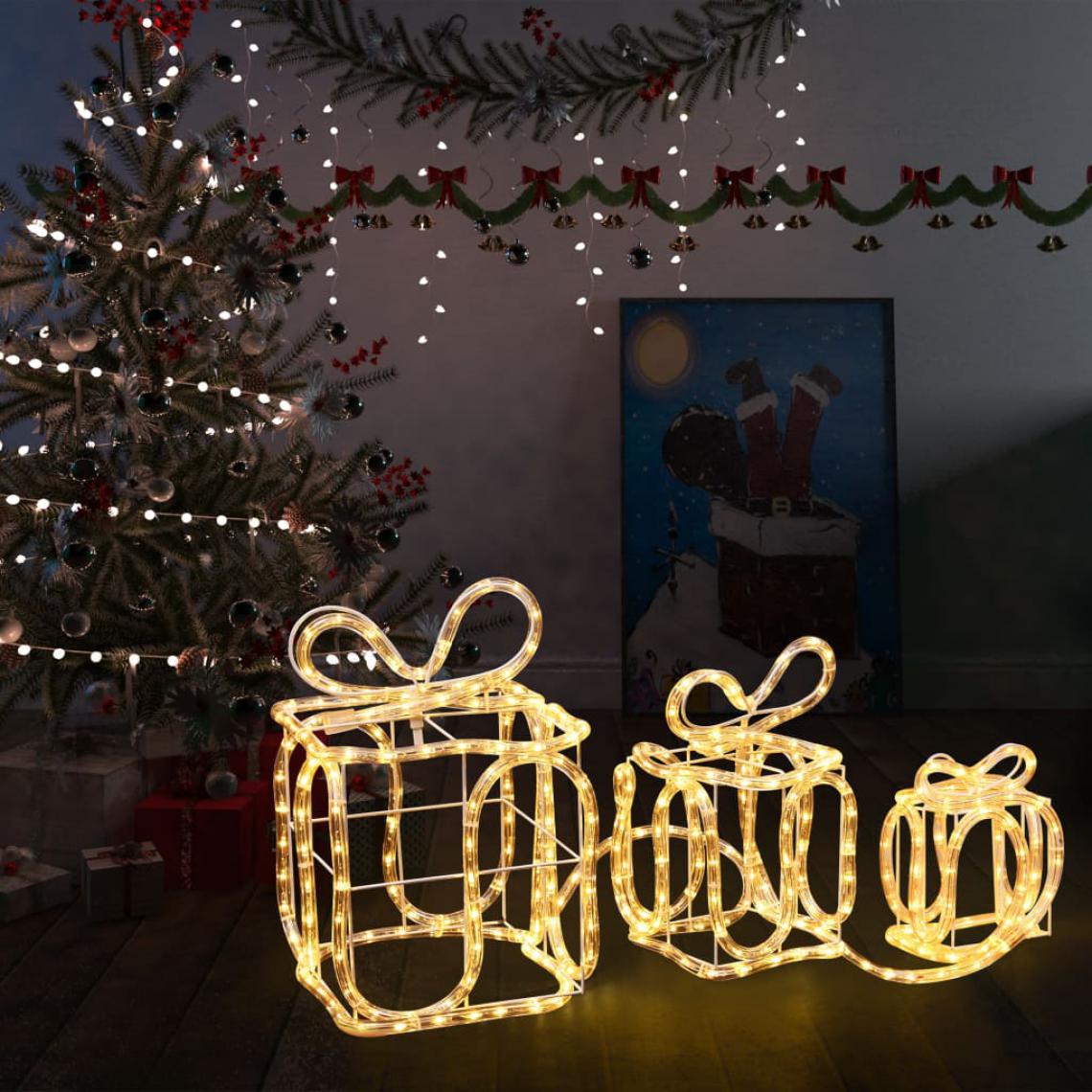 Wottes - Décoration de Noël avec 180 LED -Intérieur et extérieur - Décorations de Noël