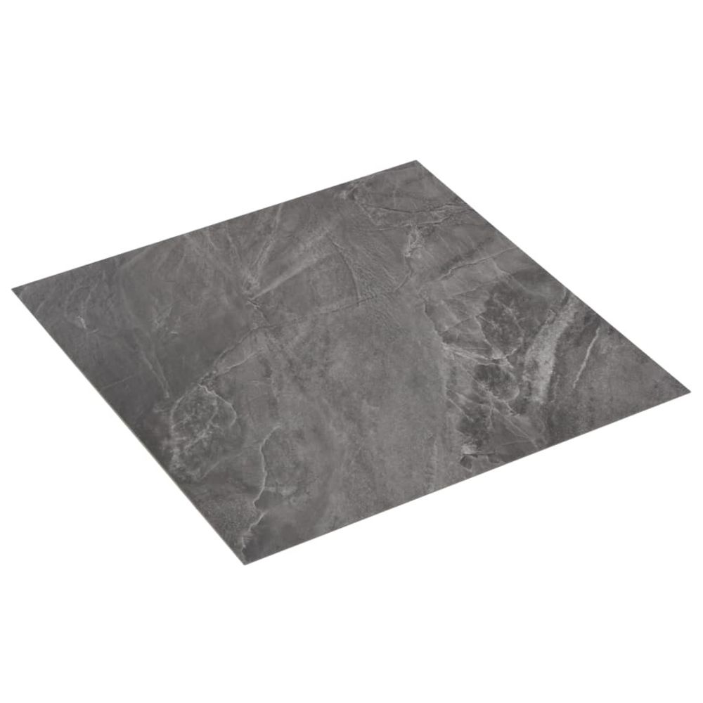 marque generique - Icaverne - Tapis & revêtements de sol selection Planche de plancher PVC autoadhésif 5,11 m² Noir avec motif - Tapis