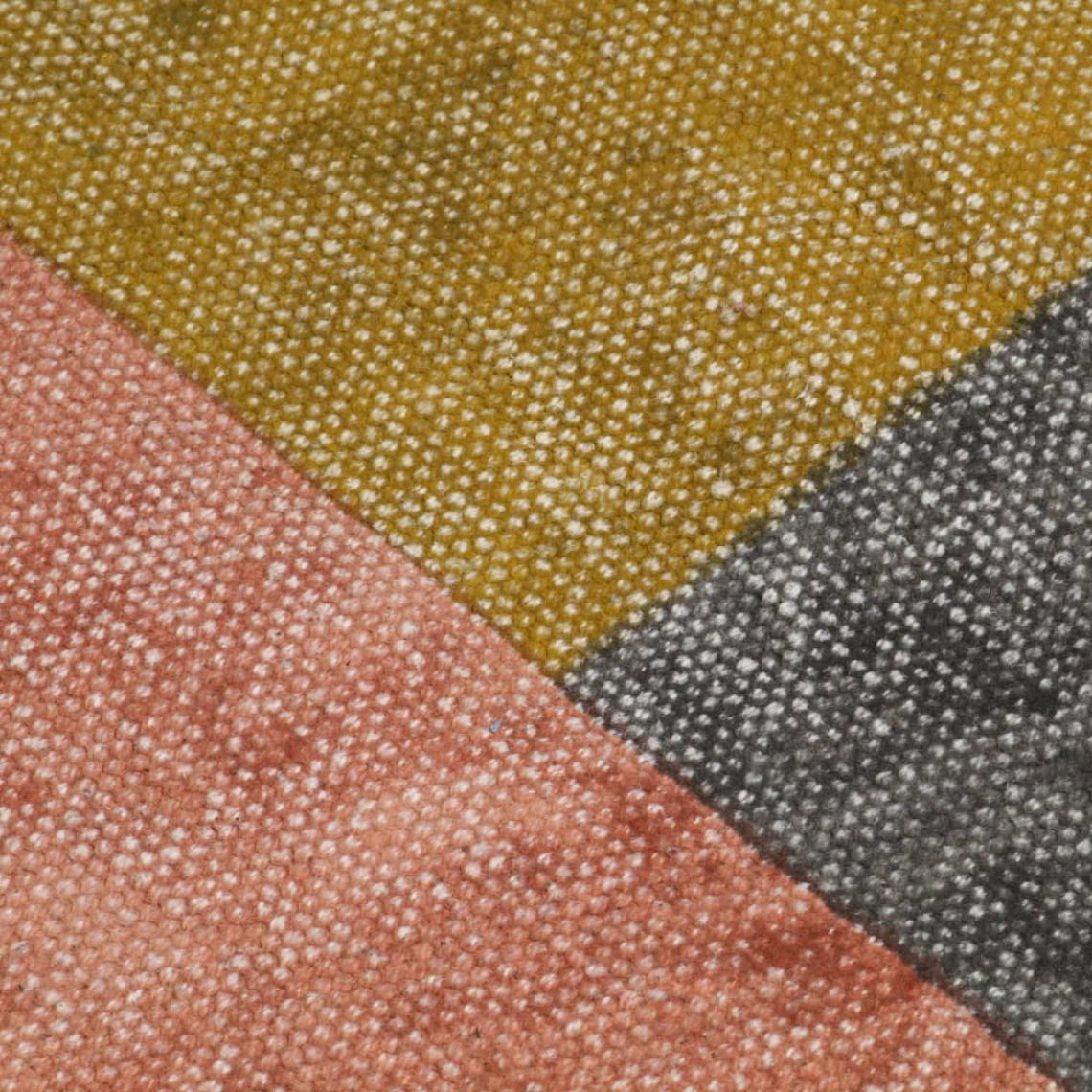Icaverne - Icaverne - Petits tapis edition Tapis tissé à la main Coton 160x230 cm Imprimé Multicolore - Tapis