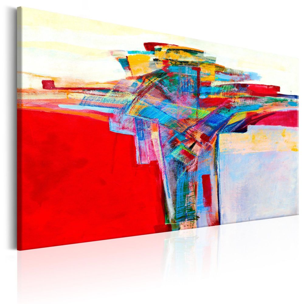 Artgeist - Tableau - Colourful Border 120x80 - Tableaux, peintures