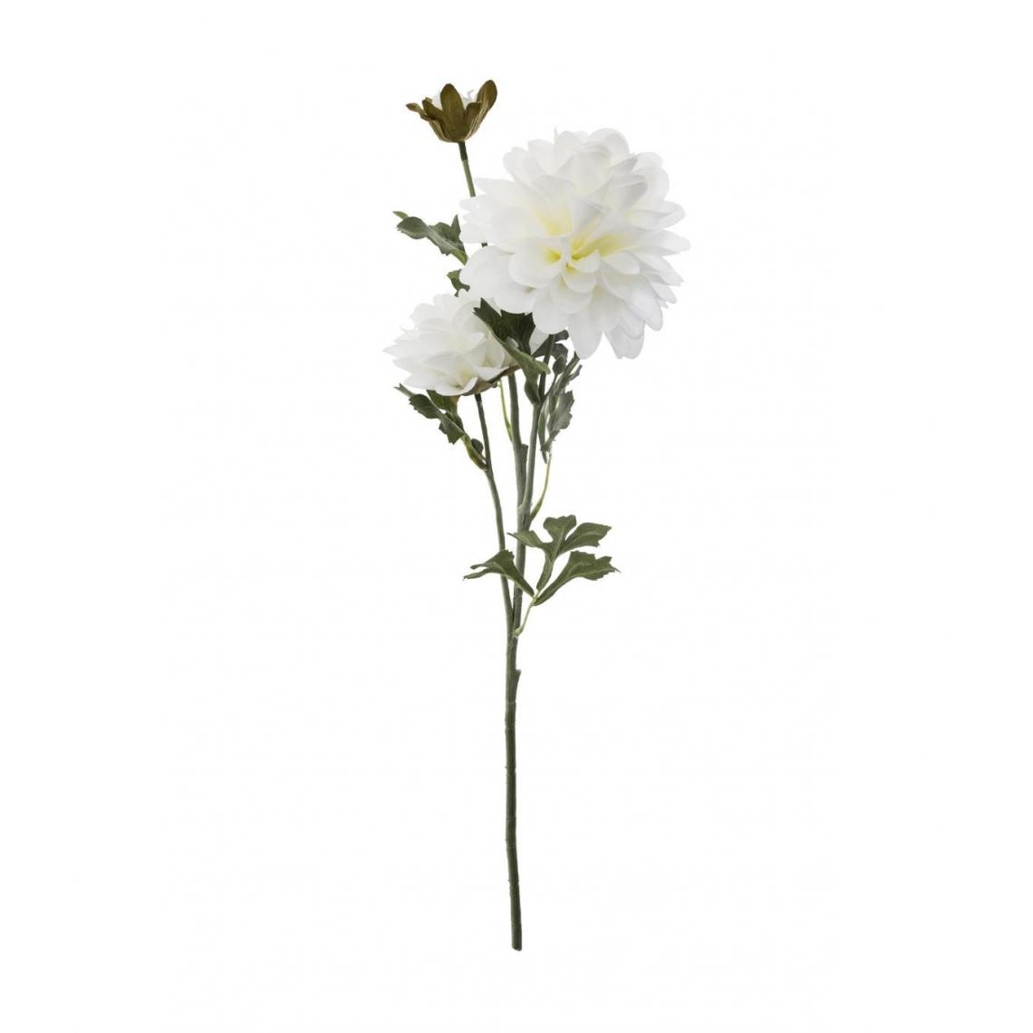 Atmosphera, Createur D'Interieur - Atmosphera - Plante artificielle Dahlia 3 Fleurs H 62 cm - Plantes et fleurs artificielles