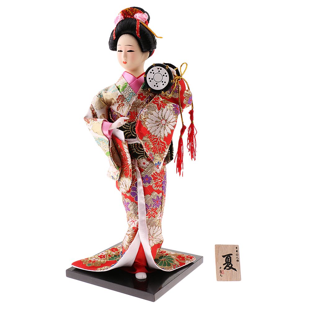 marque generique - Japonais geisha kimono poupée ornements artisanat décoration de la maison # 3 - Objets déco