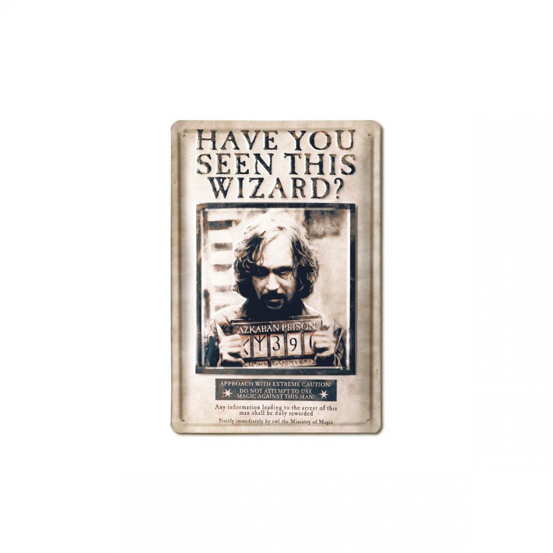 Logoshirt - Harry Potter - Panneau métal 3D Have You Seen This Wizard 20 x 30 cm - Stickers