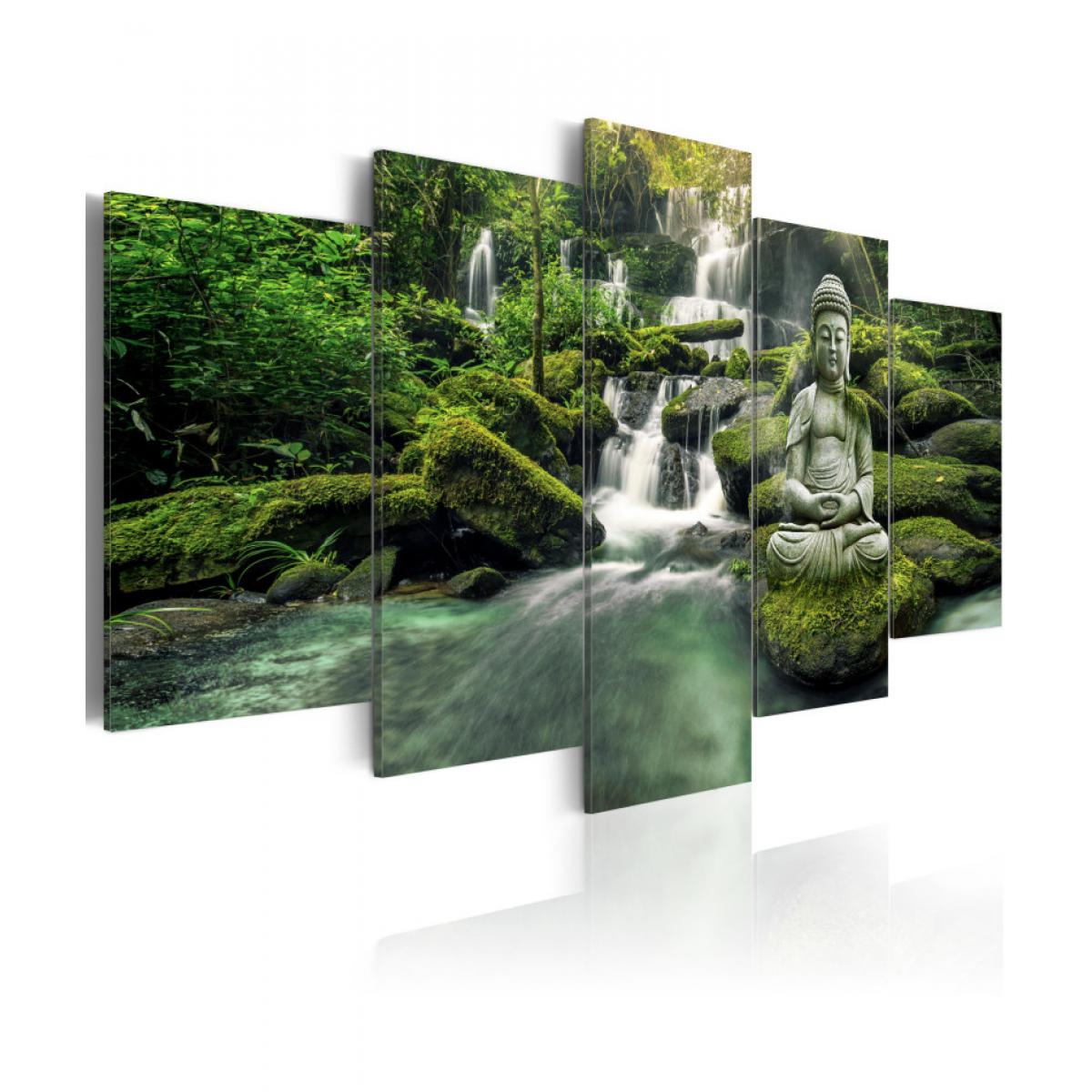 Artgeist - Tableau - Forest Heaven 100x50 - Tableaux, peintures