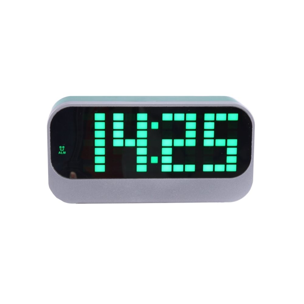 Wewoo - Réveil à LED avec rétroéclairage numérique et affichage de l'heure, du calendrier et de la température - Réveil