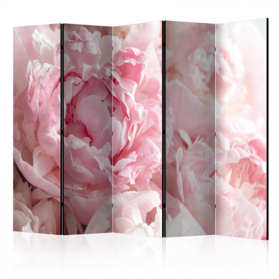 Artgeist - Paravent 5 volets - Sweet Peonies II [Room Dividers] .Taille : 225x172 - Paravents