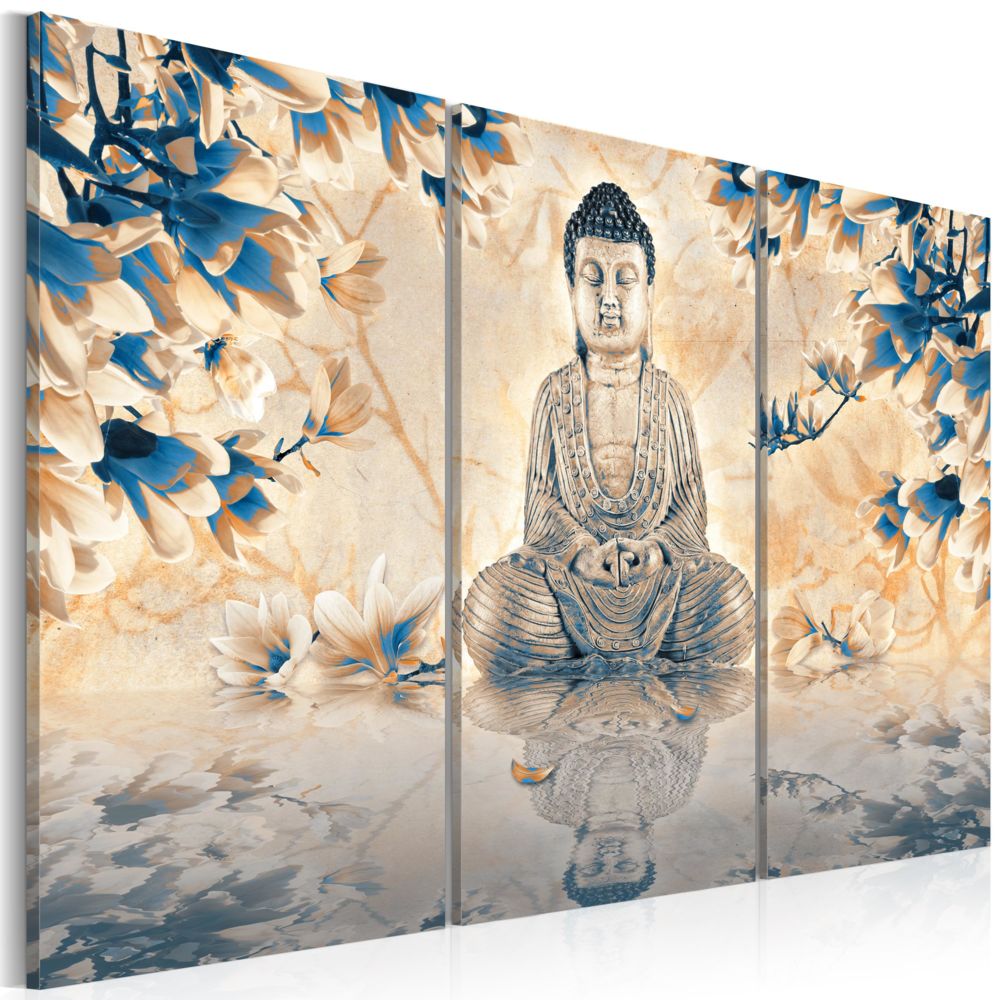Bimago - Tableau - Rite bouddhiste - Décoration, image, art | Zen | - Tableaux, peintures