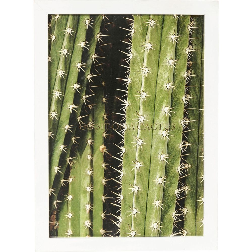 Karedesign - Tableau Frame Cactus 45x33cm Kare Design - Tableaux, peintures