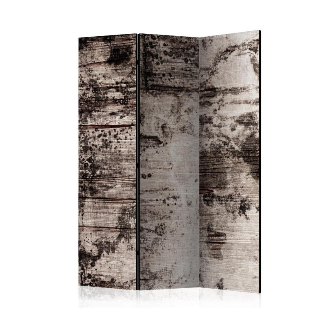 Artgeist - Paravent 3 volets - Burnt Wood [Room Dividers] 135x172 - Paravents