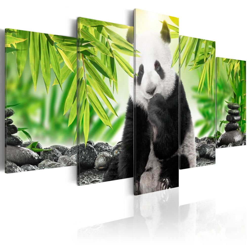 Bimago - Tableau - Sweet Little Panda - Décoration, image, art | Animaux divers | - Tableaux, peintures