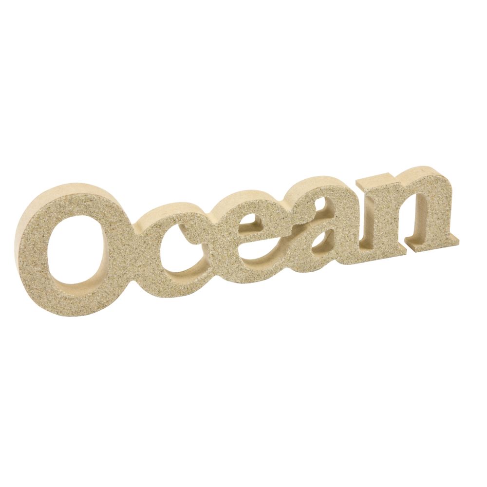 Visiodirect - Lot de 10 Décos de table "" OCEAN "" recouvert de sable - 21,4 x 6,2 cm - Objets déco