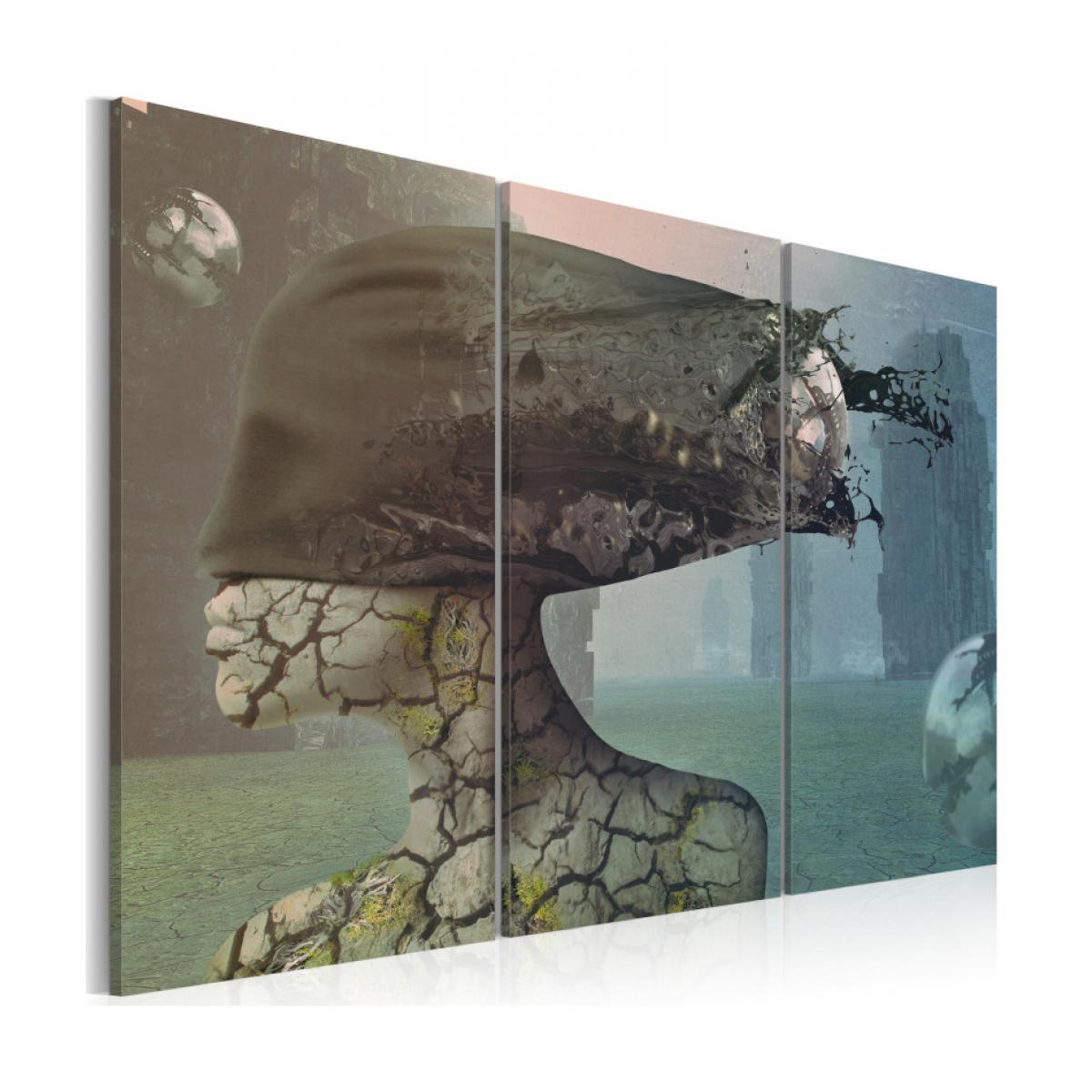 Artgeist - Tableau - Brainstorm - triptych 90x60 - Tableaux, peintures