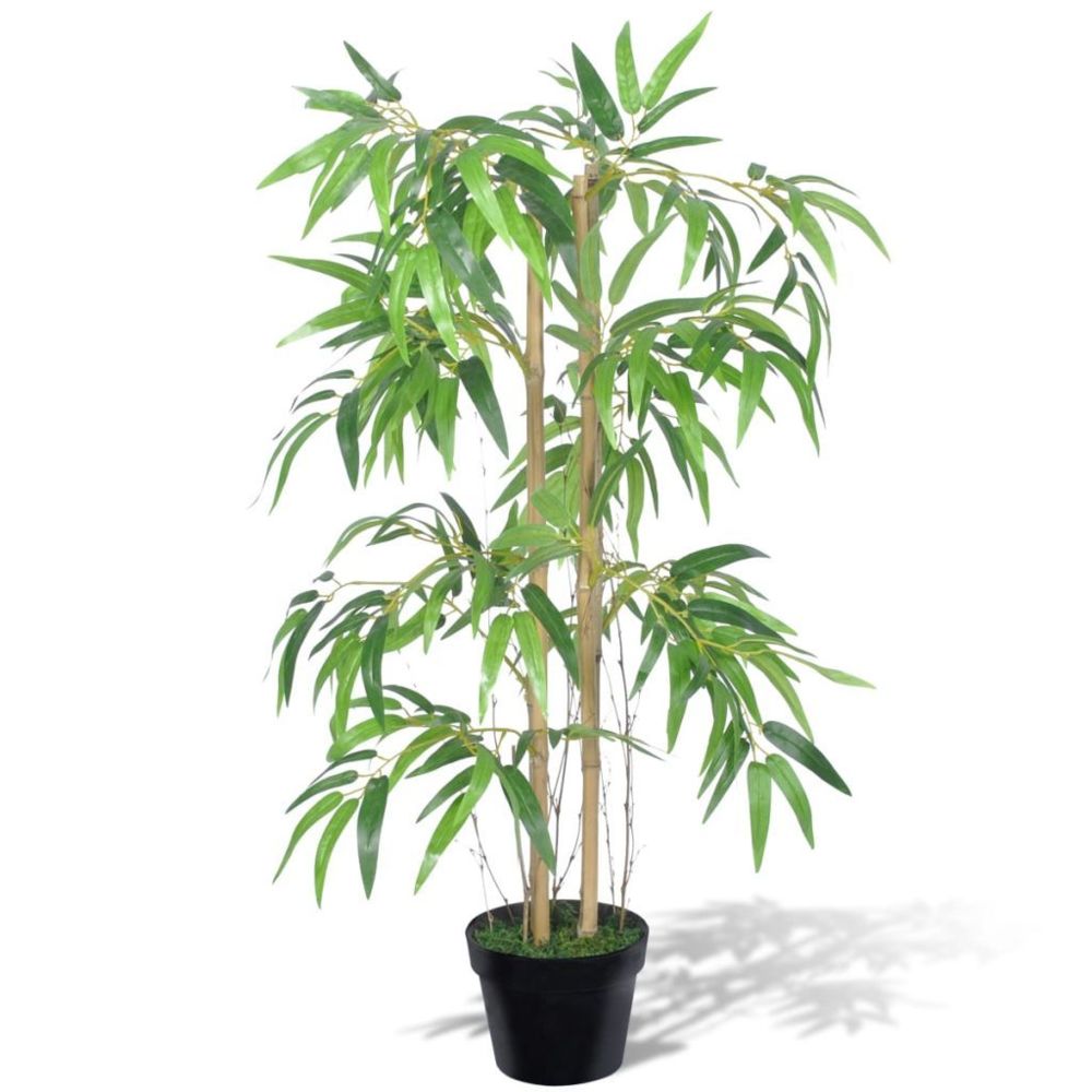 Vidaxl - vidaXL Plante artificielle avec pot Bambou Twiggy 90 cm - Plantes et fleurs artificielles