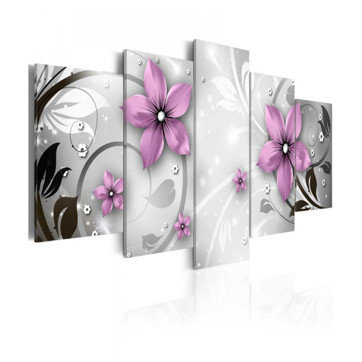 Artgeist - Tableau - Saucy flowers 100x50 - Tableaux, peintures