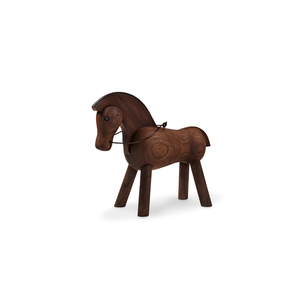 Kay Bojesen - Figurine en bois en forme de cheval - Noyer - Objets déco