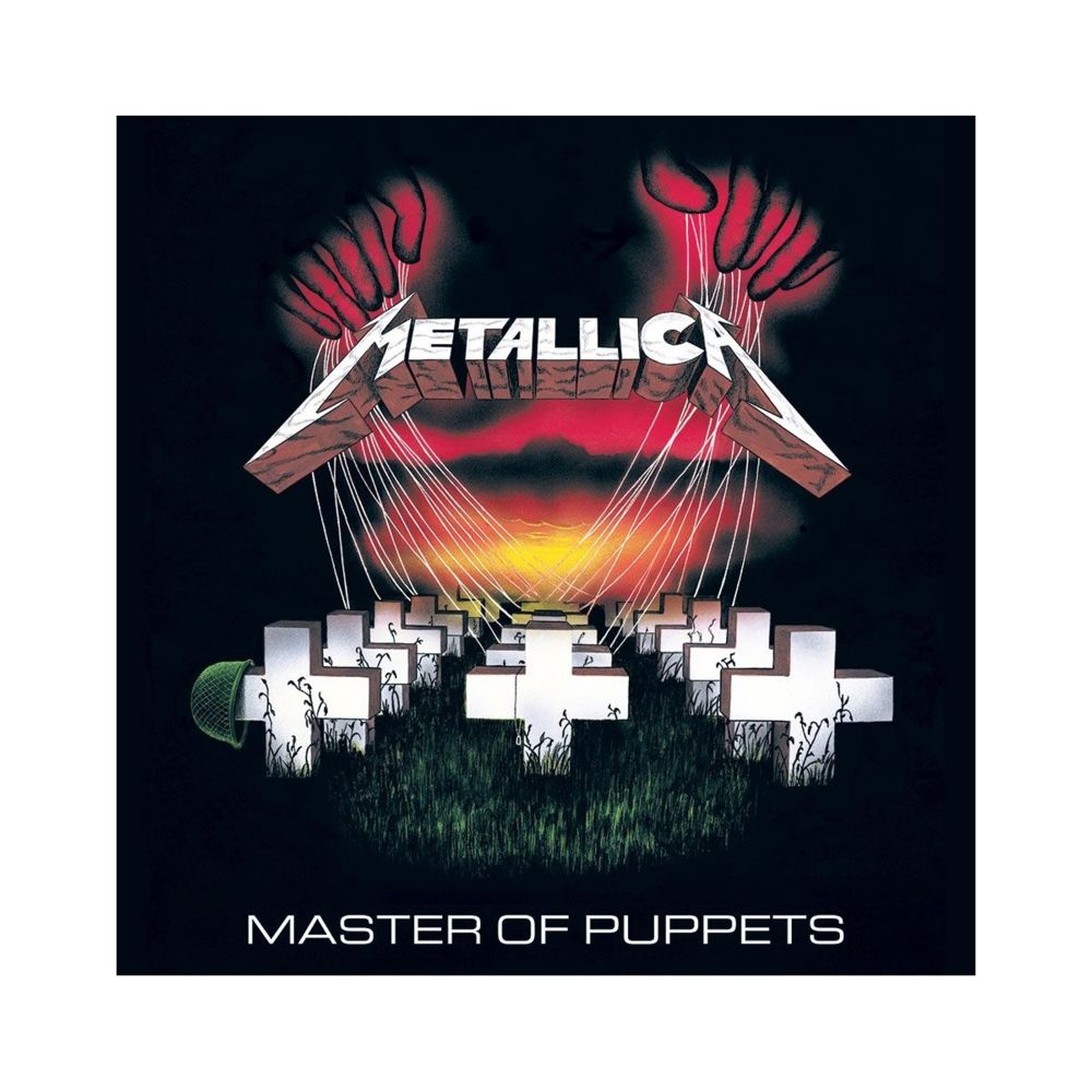Pyramid International - Metallica - Tableau toile encadré Master Of Puppets 40 x 40 cm - Stickers