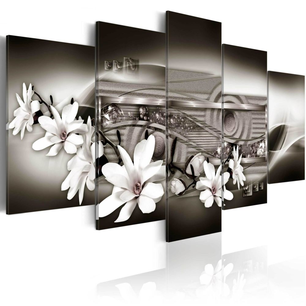 Artgeist - Tableau - Flower Prospect 100x50 - Tableaux, peintures