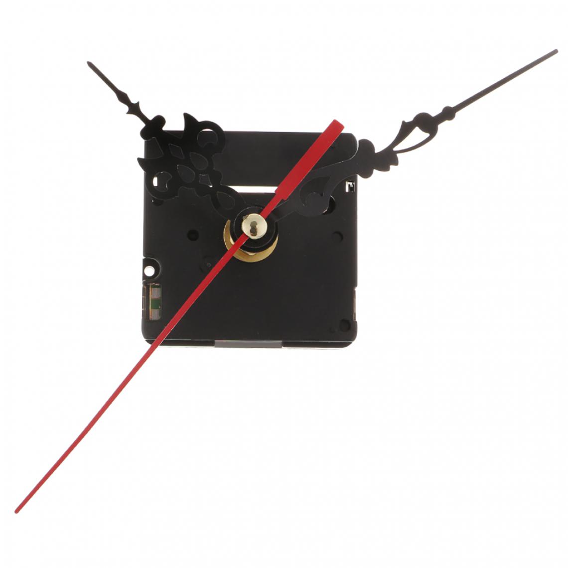 marque generique - 1 mouvement d'horloge pour réparation d'horloge murale à quartz noir longue tige 2.1cm - Décorations de Noël