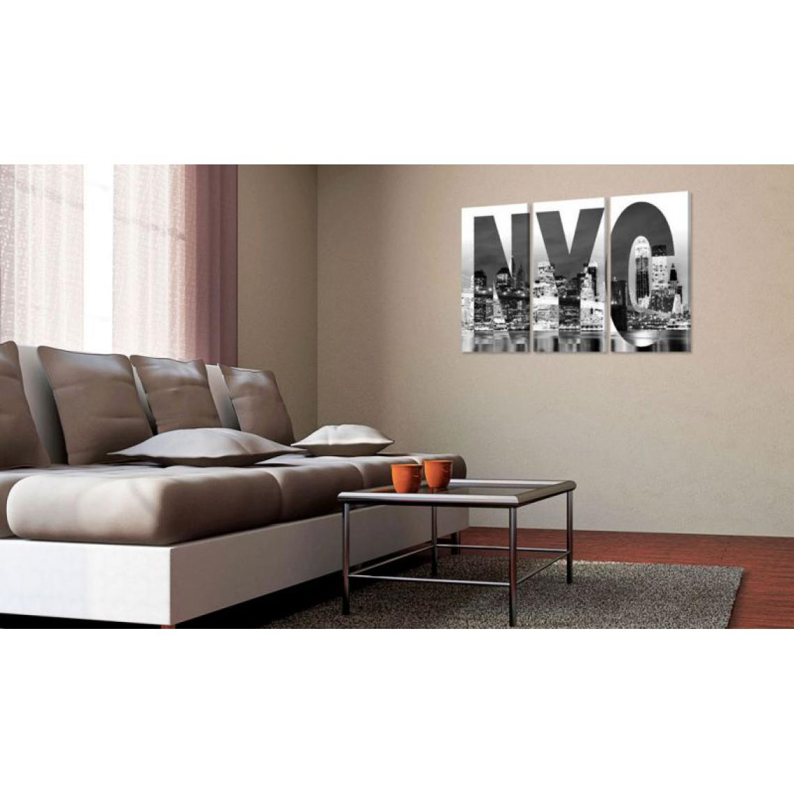 Artgeist - Tableau - New York (noir et blanc) .Taille : 60x40 - Tableaux, peintures