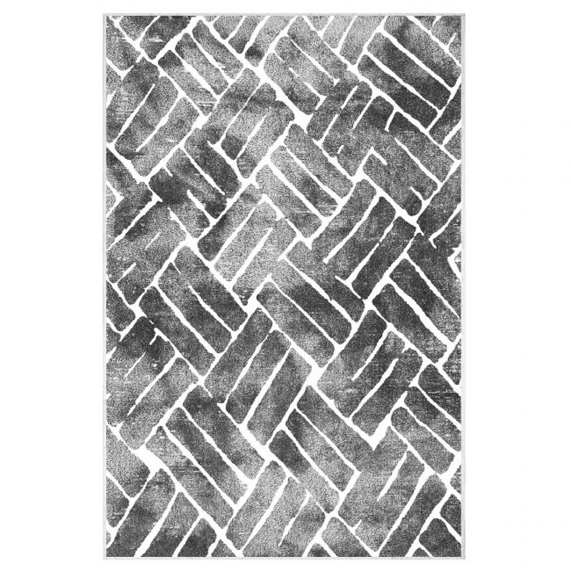 Homemania - Tapis d'ameublement Tuile 1 - Multicouleur - 80 x 200 cm - Tapis