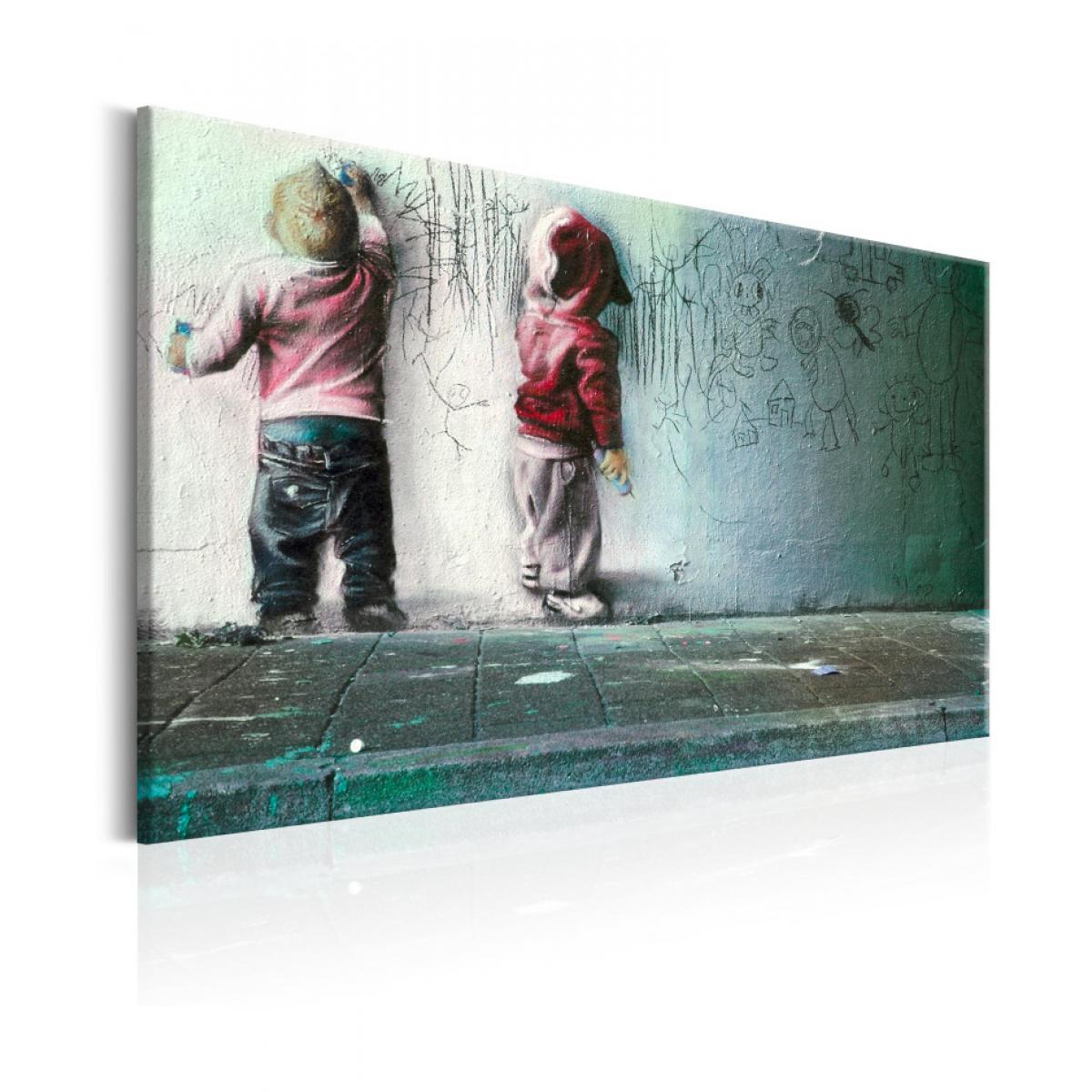 Artgeist - Tableau - Modern Playground 90x60 - Tableaux, peintures