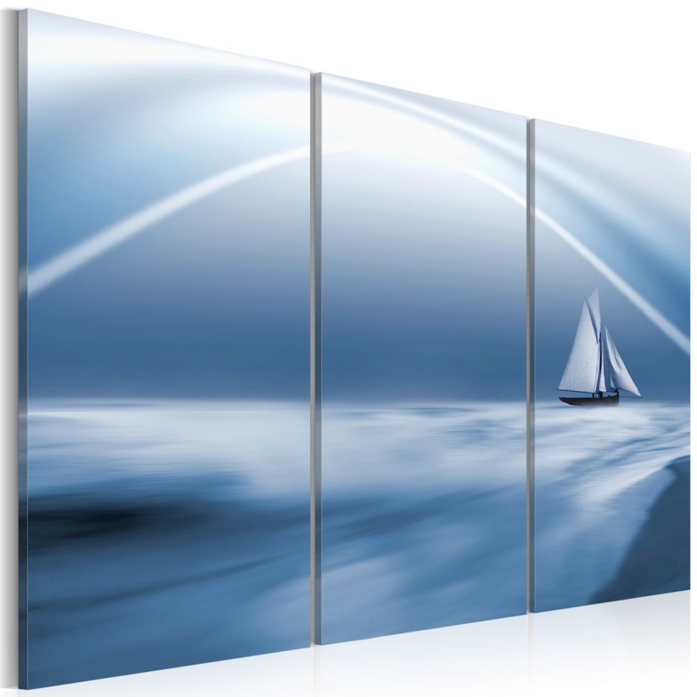 Bimago - Tableau - Voiler dans les nuages - Décoration, image, art | Paysages | Paysage marin | - Tableaux, peintures
