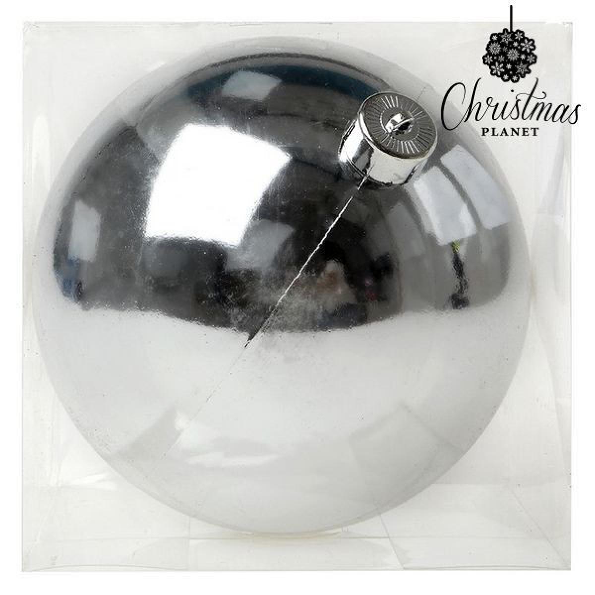 Totalcadeau - Boule de Noël argentée - Une décoration de fête Pas cher - Objets déco