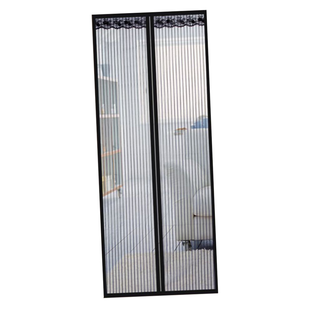 marque generique - Rideau de moustiquaire 85x210cm de rideau de porte d'été de rideau de porte d'écran - Objets déco
