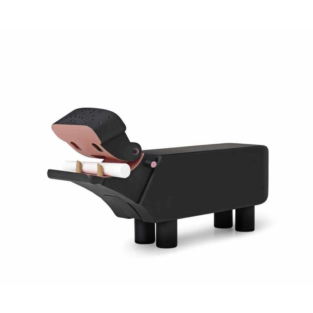 Kay Bojesen - Figurine en bois en forme d'hippopotame - noir - Objets déco