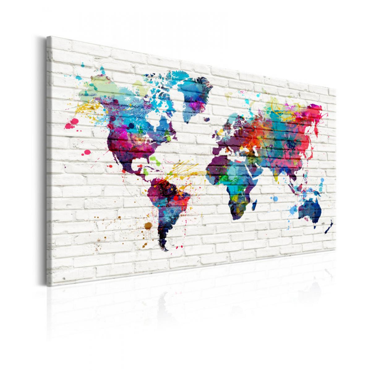 Artgeist - Tableau - Modern Style: Walls of the World 120x80 - Tableaux, peintures