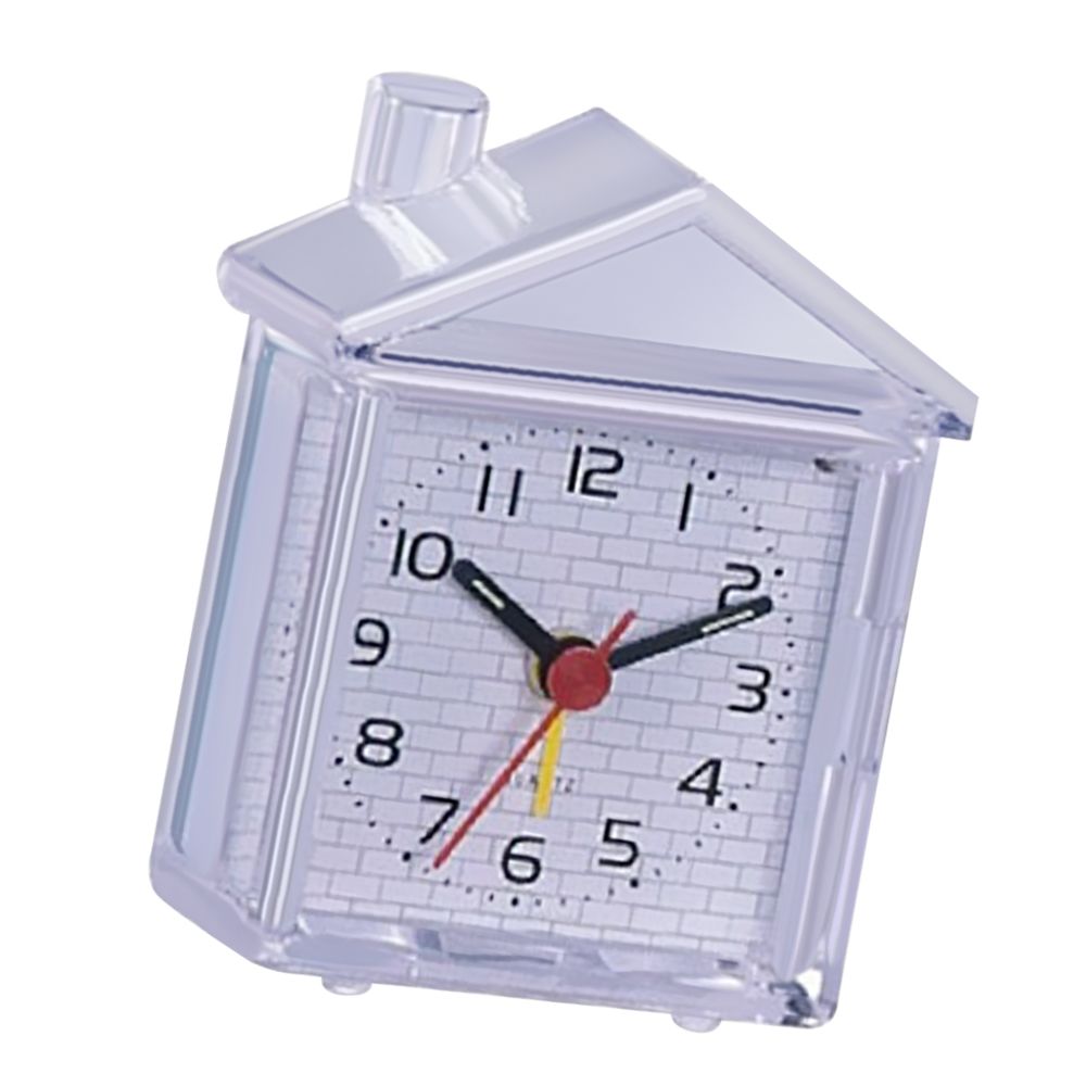 marque generique - Mini Voyage Horloge Gradient Son Bureau Réveil Snooze Veilleuse 2 # Blanc - Réveil