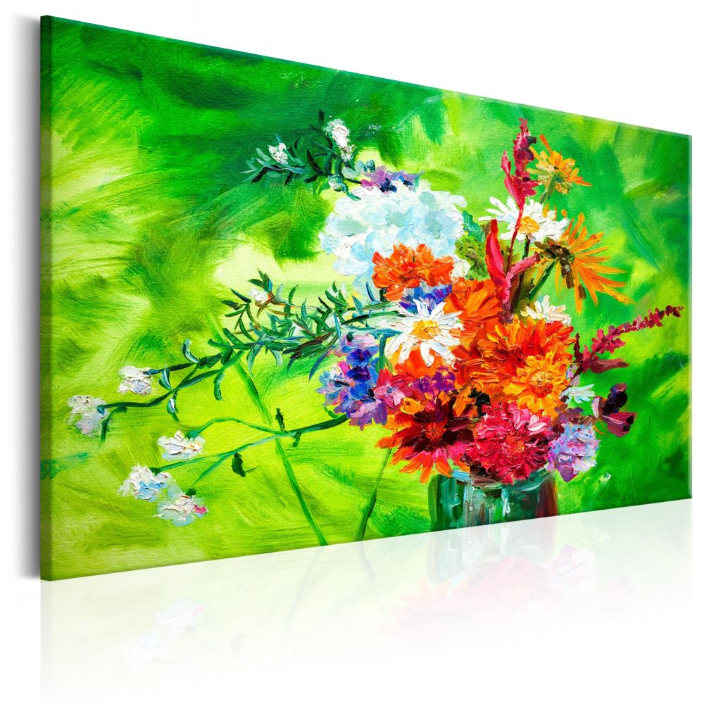 Bimago - Tableau - Summer Posy - Décoration, image, art | Bouquets de fleurs | - Tableaux, peintures