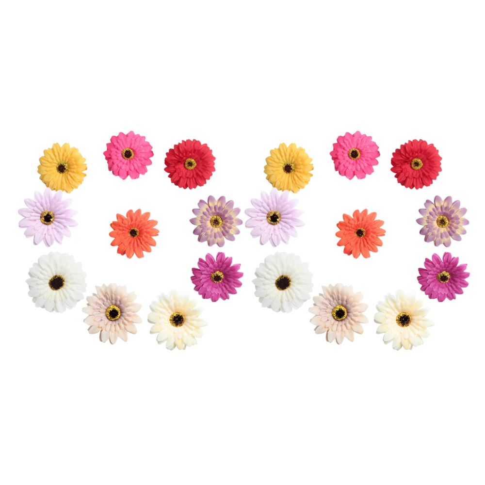 marque generique - Tête de fleur de Gerbera Daisy - Plantes et fleurs artificielles