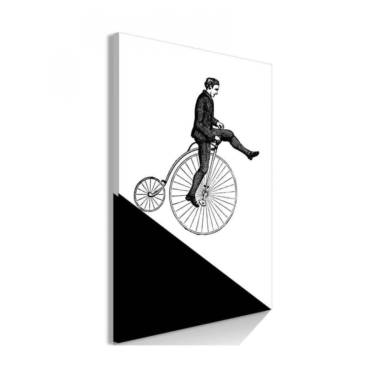 Artgeist - Tableau - Cyclist (1 Part) Vertical 80x120 - Tableaux, peintures