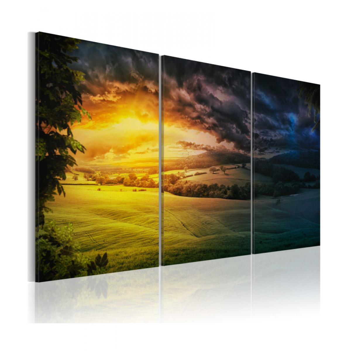 Artgeist - Tableau - Pays du soleil levant 120x80 - Tableaux, peintures