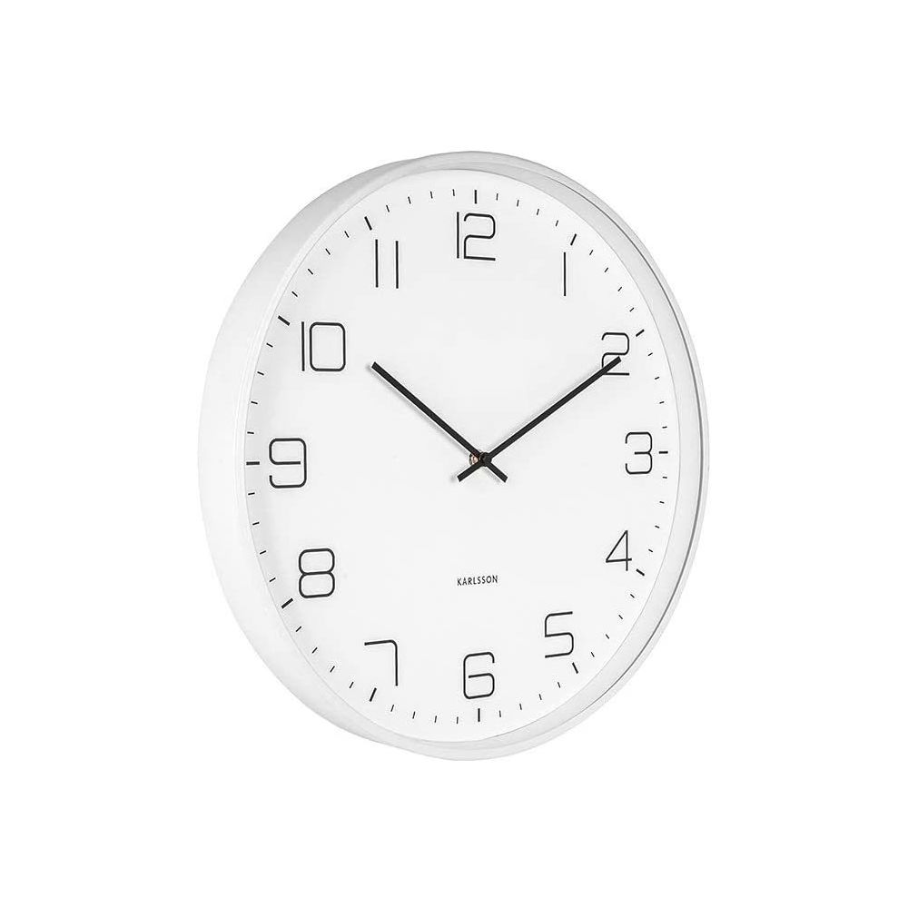 Karlsson - Horloge en métal mat Lofty - Horloges, pendules