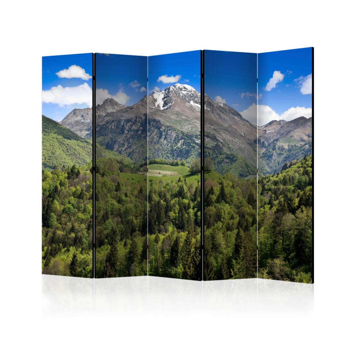 Artgeist - Paravent 5 volets - Holiday in the mountains II [Room Dividers] 225x172 - Paravents