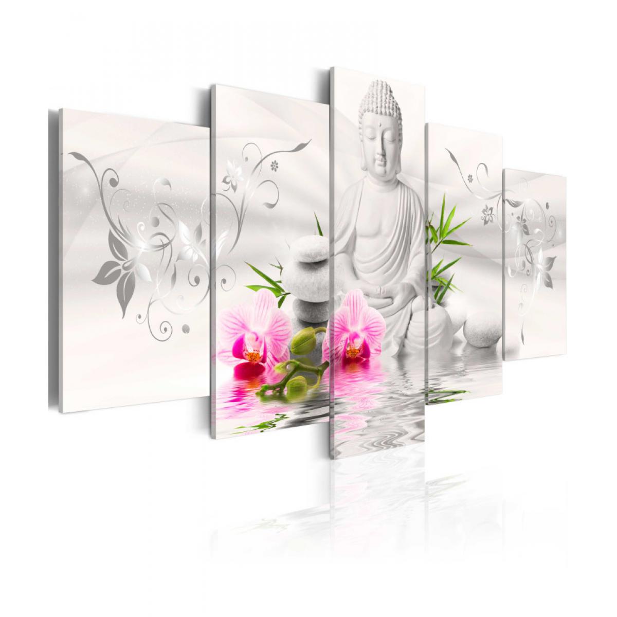 Artgeist - Tableau - Pearl Buddha 100x50 - Tableaux, peintures