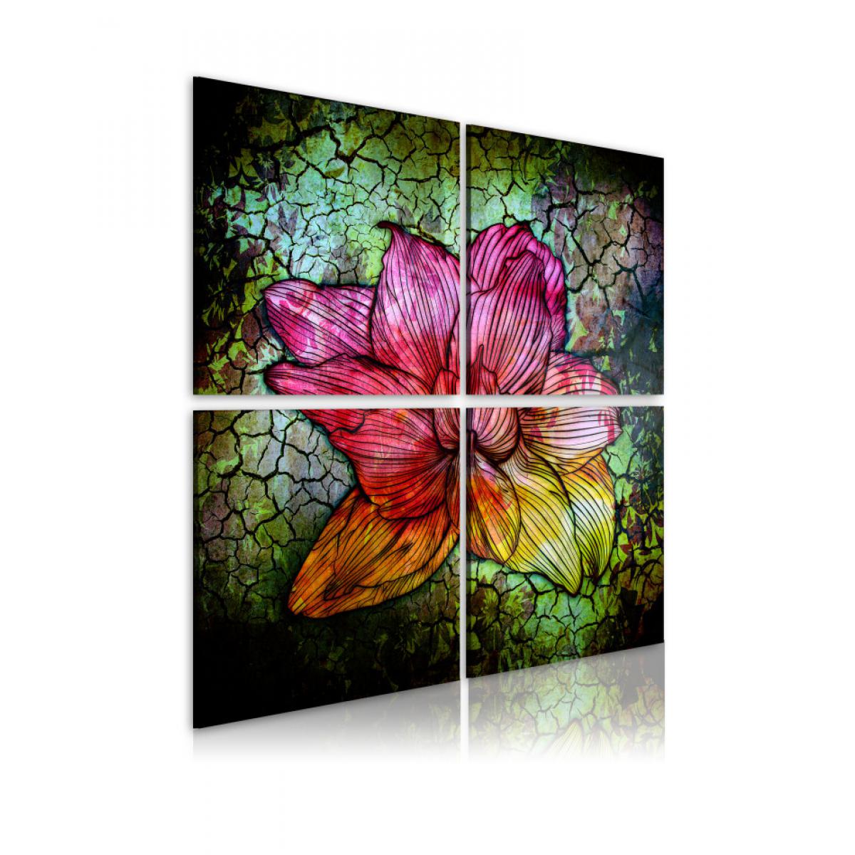 Artgeist - Tableau - Fleur de verre 40x40 - Tableaux, peintures