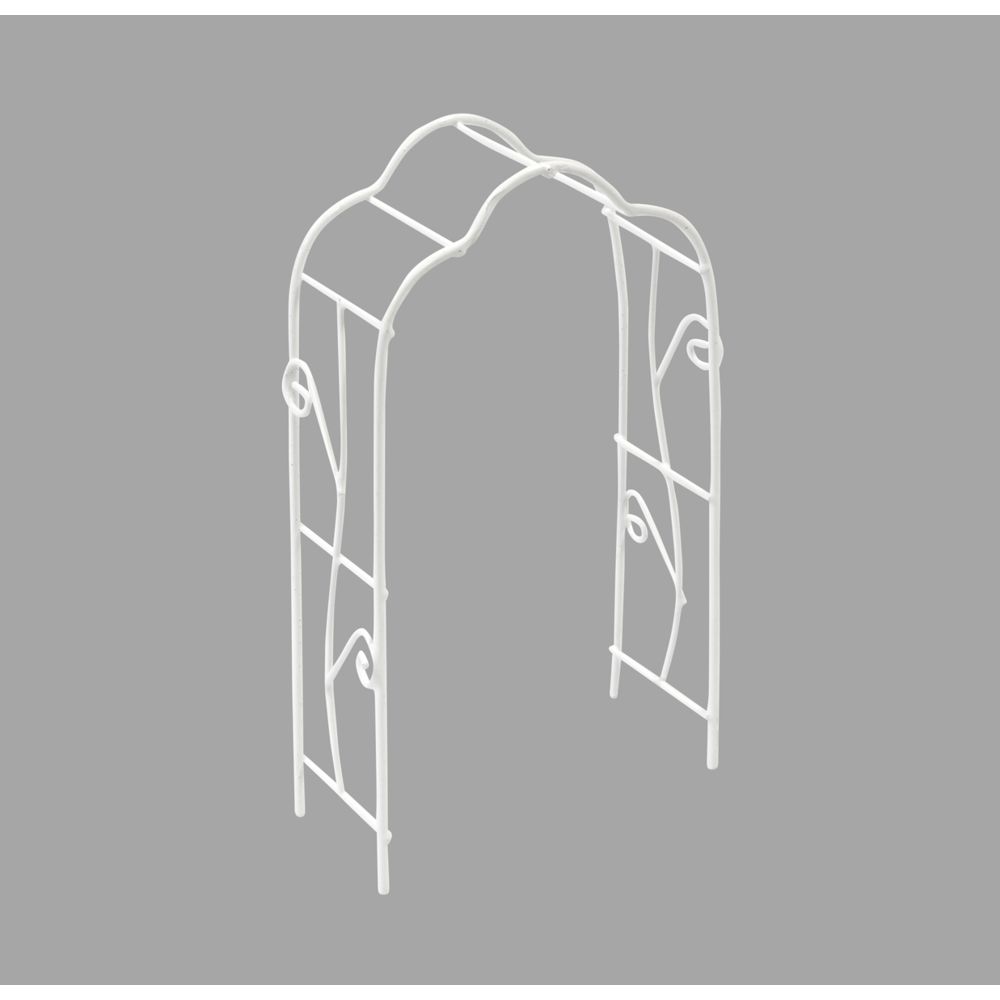 Visiodirect - Centre de table Arche des mariés coloris blanc - 10 x 4 cm - Objets déco