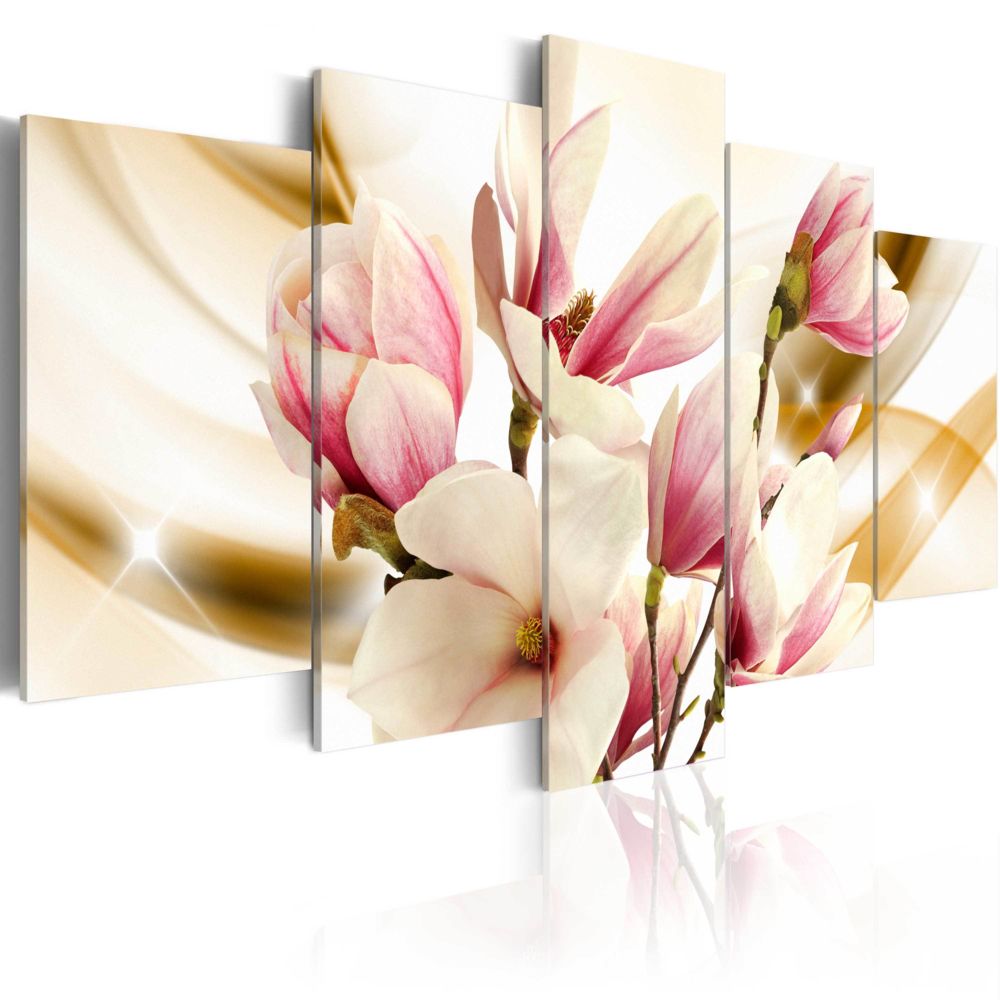 Bimago - Tableau - Breeze of the Gentleness - Décoration, image, art | Fleurs | Magnolias | - Tableaux, peintures