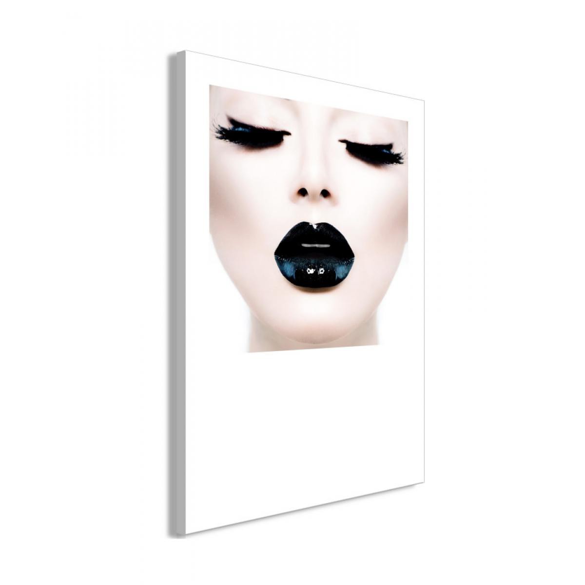 Artgeist - Tableau - Black Lips (1 Part) Vertical 40x60 - Tableaux, peintures