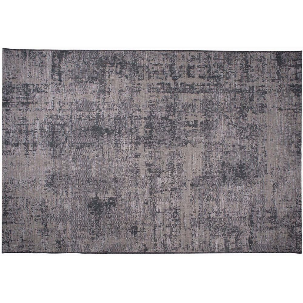 Vivaraise - Tapis en polypropylène gris Catania 110 x 60 cm - Tapis