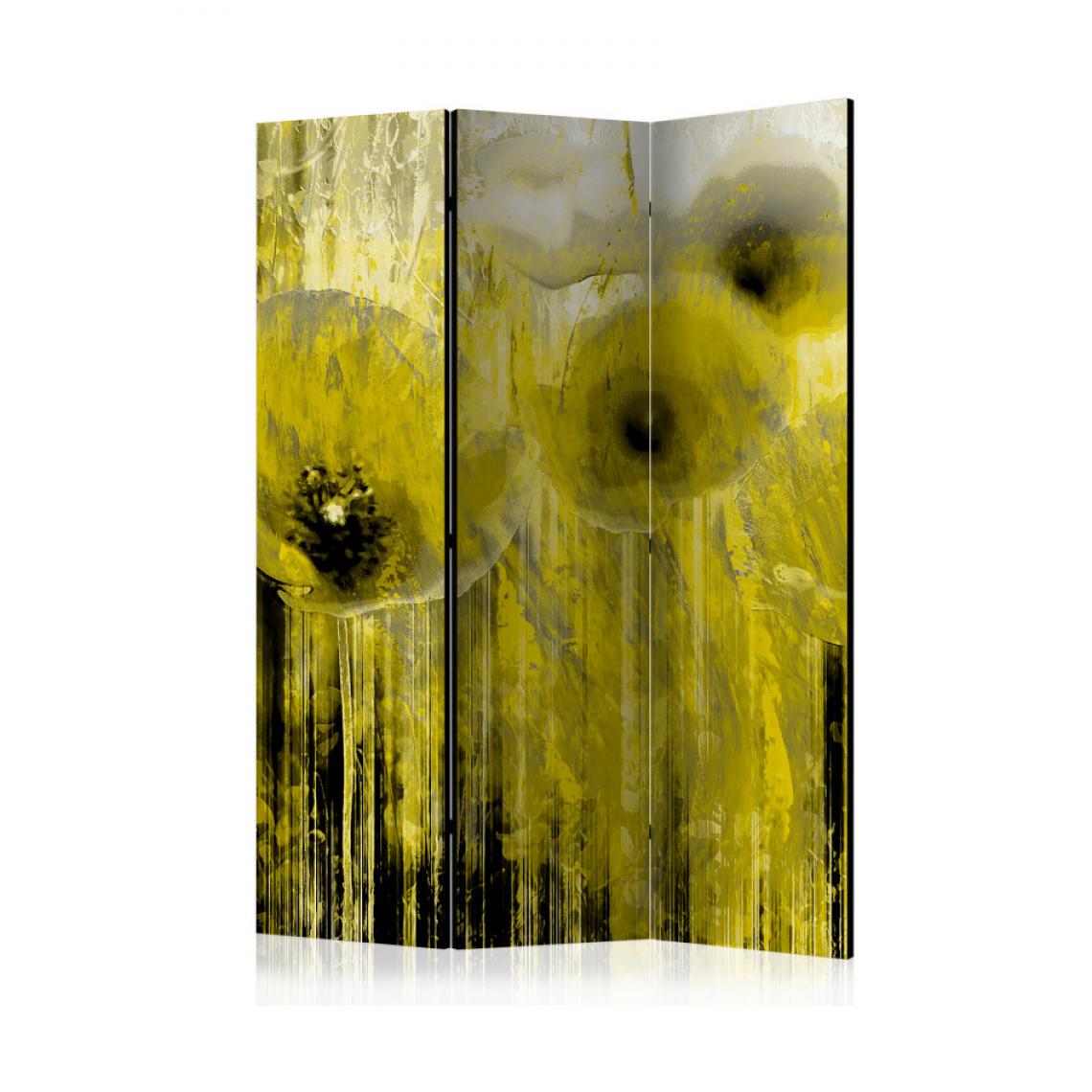 Artgeist - Paravent 3 volets - Yellow madness [Room Dividers] 135x172 - Paravents