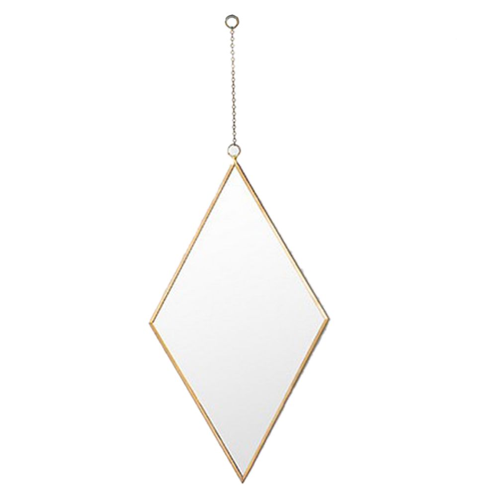 marque generique - miroir de dessiccation en fer forgé nordique doré - Miroirs