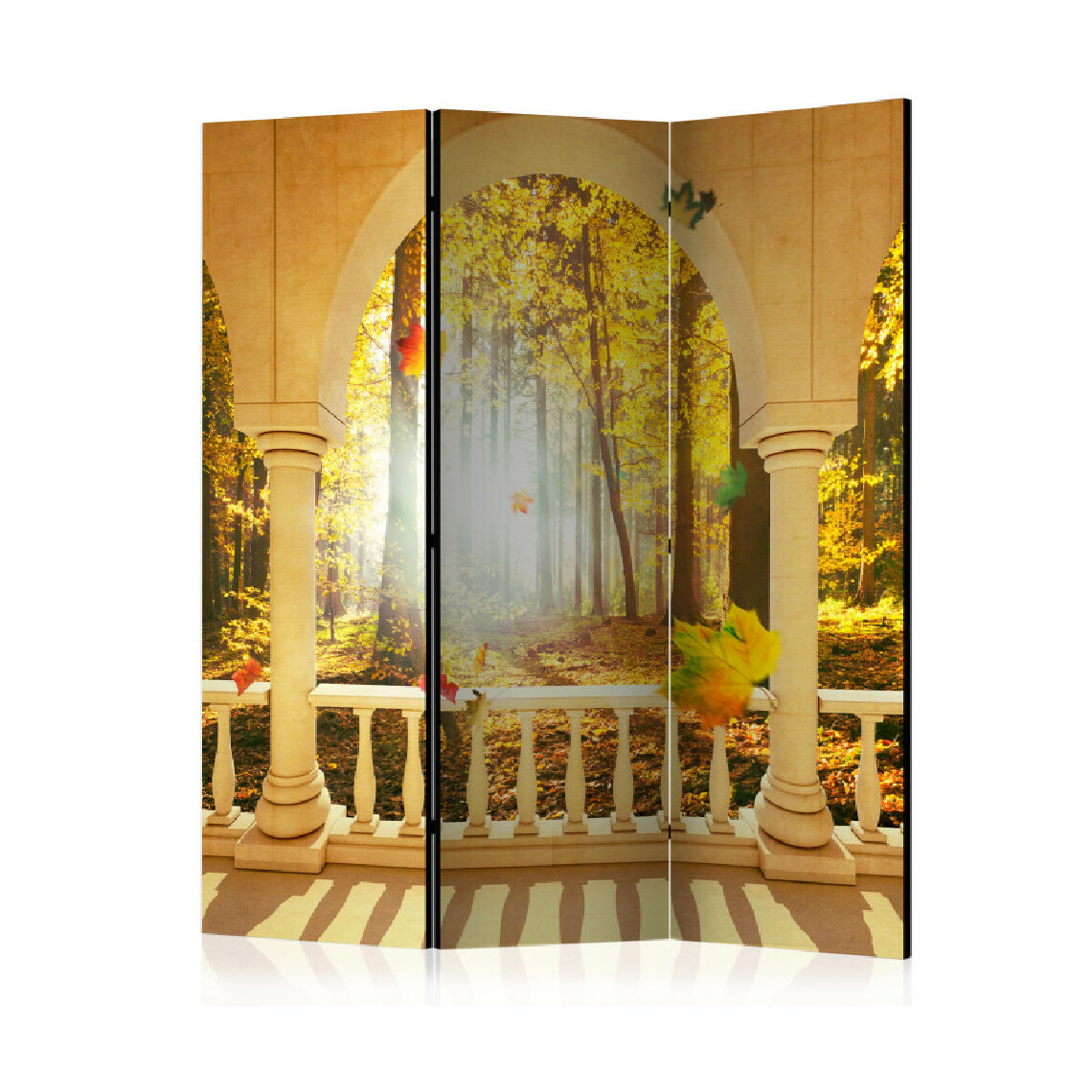 Artgeist - Paravent 3 volets - Dream About Autumnal Forest [Room Dividers] 135x172 - Paravents