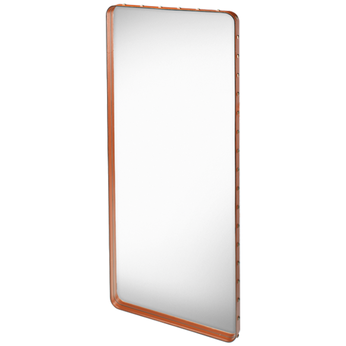 Gubi - Adnet Miroir Rectangulaire - L 180 x 70 cm - marron - Miroirs