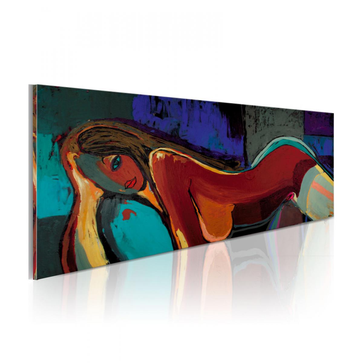 Artgeist - Tableau peint à la main - Sieste 120x60 - Tableaux, peintures